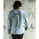 ブルーB | MARK GONZALES ARTWORK | SHIFFON