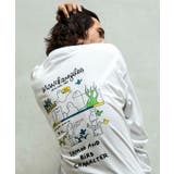 ホワイトB | MARK GONZALES ARTWORK | SHIFFON