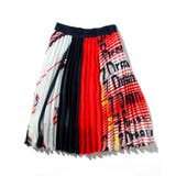その他 | MSGM エムエスジーエム 配色プリーツ | SHIFFON