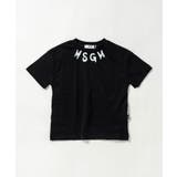 ブラック | MSGM エムエスジーエム ブランドロゴ | SHIFFON