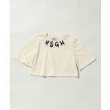 MSGM エムエスジーエム ブランドロゴ | SHIFFON | 詳細画像1 