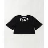 ブラック | MSGM エムエスジーエム ブランドロゴ | SHIFFON
