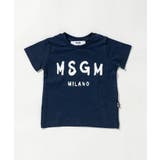 ブルー | MSGM エムエスジーエム ブランドロゴ | SHIFFON