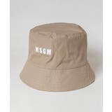 ベージュ | MSGM エムエスジーエム ブランドロゴ | SHIFFON