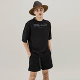 C DIEMハイデンプリント半袖Tシャツ | SHIFFON | 詳細画像1