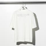 ホワイト | C DIEMハイデンプリント半袖Tシャツ | SHIFFON