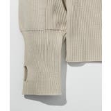 +phenix プラスフェニックス ハイブリッドニット | SHIFFON  | 詳細画像36 