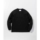 ブラック | +phenix プラスフェニックス HENLEY | SHIFFON 