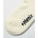 +phenix プラスフェニックス ラスタソックス | SHIFFON  | 詳細画像4 