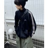 ブラック | KAPPA カッパ 袖ラインジャージ | SHIFFON 