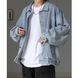 サックスブルー | Confirm コンファーム ビッグシルエット | SHIFFON