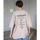 ベージュ | MARK GONZALES ARTWORK | SHIFFON