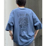 ブルー | MARK GONZALES ARTWORK | SHIFFON