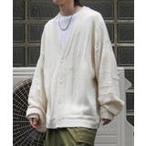 Confirmヴィンテージライク レトロジャガードストライプ柄 ビッグシルエット | SHIFFON  | 詳細画像1 