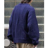 Confirmヴィンテージライク レトロジャガードストライプ柄 ビッグシルエット | SHIFFON  | 詳細画像17 