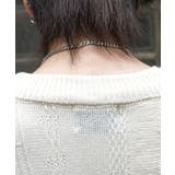 Confirmヴィンテージライク レトロジャガードストライプ柄 ビッグシルエット | SHIFFON  | 詳細画像26 