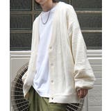 Confirmヴィンテージライク レトロジャガードストライプ柄 ビッグシルエット | SHIFFON  | 詳細画像3 