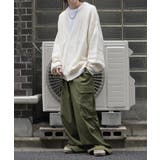 Confirmヴィンテージライク レトロジャガードストライプ柄 ビッグシルエット | SHIFFON  | 詳細画像9 