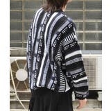 Confirm（コンファーム）ヴィンテージライク レトロジャガードストライプ柄 … | SHIFFON  | 詳細画像13 