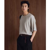 TNGT ティーエヌジーティー KinoshitaシアサッカークルーネックTシャ… | SHIFFON  | 詳細画像1 