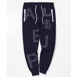 1PIU1UGUALE3 RELAX ビッグファスナーランダムロゴジョガーパンツ | SHIFFON  | 詳細画像19 