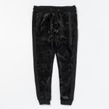 1PIU1UGUALE3 RELAX エンボスロゴベロアパンツ | SHIFFON | 詳細画像11