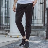 1PIU1UGUALE3 RELAX エンボスロゴベロアパンツ | SHIFFON | 詳細画像3