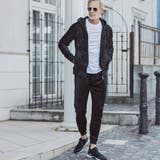 1PIU1UGUALE3 RELAX エンボスロゴベロアパンツ | SHIFFON | 詳細画像7