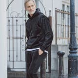 1PIU1UGUALE3 RELAX エンボスロゴベロアパンツ | SHIFFON | 詳細画像8