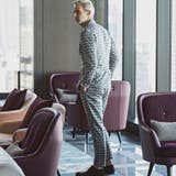 1PIU1UGUALE3 RELAX ジャガードクラシックスラックス | SHIFFON | 詳細画像21