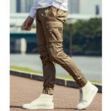 カーキ | 1PIU1UGUALE3 RELAX スリムカーゴパンツ | SHIFFON