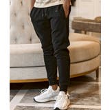 ブラック | 1PIU1UGUALE3 RELAXラインストーンヘムスウェットジョガーパンツ | SHIFFON 