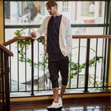 1PIU1UGUALE3 RELAX バイカラー鹿の子ニットカーディガン | SHIFFON | 詳細画像10