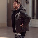 1PIU1UGUALE3 RELAX ハイデンシティダブルロゴダウンジャケット | SHIFFON | 詳細画像10