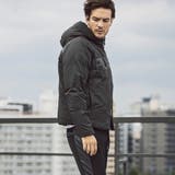 1PIU1UGUALE3 RELAX ハイデンシティダブルロゴダウンジャケット | SHIFFON | 詳細画像2