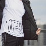 1PIU1UGUALE3 RELAX ハイデンシティダブルロゴダウンジャケット | SHIFFON | 詳細画像9