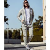 1PIU1UGUALE3 RELAX ビッグファスナーランダムロゴパーカー | SHIFFON  | 詳細画像6 