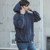 1PIU1UGUALE3 RELAX  バックロゴプリントプルオーバーパーカー | SHIFFON  | 詳細画像1 