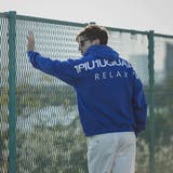 1PIU1UGUALE3 RELAX  バックロゴプリントプルオーバーパーカー | SHIFFON  | 詳細画像12 