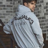 1PIU1UGUALE3 RELAX  バックロゴプリントプルオーバーパーカー | SHIFFON  | 詳細画像6 