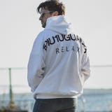 ホワイト | 1PIU1UGUALE3 RELAX  バックロゴプリントプルオーバーパーカー | SHIFFON 