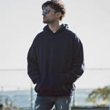 1PIU1UGUALE3 RELAX バックビッグロゴプルオーバーパーカー | SHIFFON  | 詳細画像10 