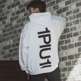 ホワイト | 1PIU1UGUALE3 RELAX バックビッグロゴプルオーバーパーカー | SHIFFON 