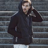 サイドロゴニットコンビリラックスダウンジャケット | SHIFFON | 詳細画像10