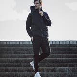 サイドロゴニットコンビリラックスダウンジャケット | SHIFFON | 詳細画像13