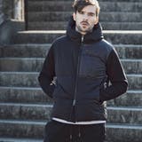 サイドロゴニットコンビリラックスダウンジャケット | SHIFFON | 詳細画像15