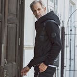 サイドロゴニットコンビリラックスダウンジャケット | SHIFFON | 詳細画像2