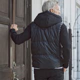 サイドロゴニットコンビリラックスダウンジャケット | SHIFFON | 詳細画像3