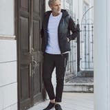 サイドロゴニットコンビリラックスダウンジャケット | SHIFFON | 詳細画像5