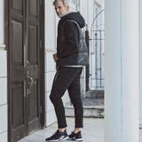 サイドロゴニットコンビリラックスダウンジャケット | SHIFFON | 詳細画像6